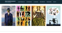 Desktop Screenshot of analisigrafologica.it